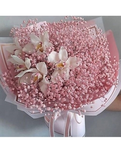 Гипсофила с орхидеей Dari цветы