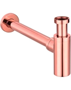 Сифон для раковины 958LRL Медь глянцевая Remer