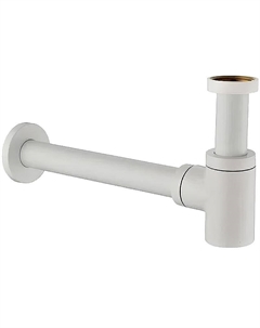 Сифон для раковины 958BBO Белый матовый Remer