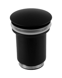 Донный клапан 905CC114NO click-clack Черный матовый Remer