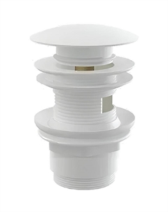 Донный клапан 905CC2114BO click-clack Белый матовый Remer