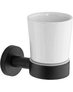 Стакан для зубных щеток Guest GS15NO Черный матовый Remer