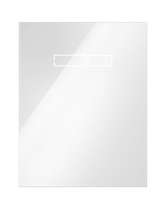 Клавиша смыва Lux 9650002 для унитаза Белая Tece