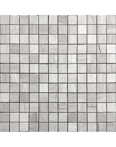 Мозаика Pietrine 7 мм Travertino Silver POL 29,8x29,8 см Caramelle mosaic