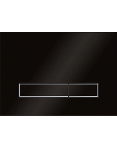 Клавиша смыва Vitrum Grande V1 SPP/107/0/K Черная глянцевая Хром Kk pol