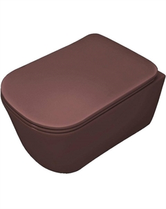 Унитаз Tribeca 511475 подвесной Borgogna matt без сиденья Kerasan