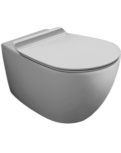 Унитаз Vignoni VI18bi matt подвесной Белый матовый без сиденья Simas