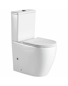 Унитаз компакт Impresion LT-2157A-R 49528 с бачком и сиденьем Микролифт Alcora