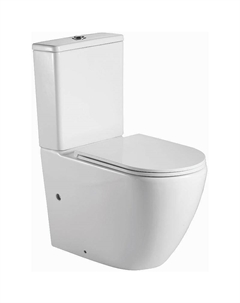 Унитаз компакт Luvia LT-2141A-R 49527 с бачком и сиденьем Микролифт Alcora