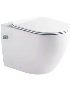 Унитаз биде SL-5002SM-BD подвесной Белый с сиденьем Микролифт Santiline
