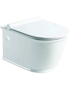 Унитаз SL-5009 подвесной Белый с сиденьем Микролифт Santiline