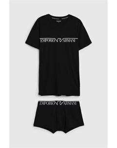 Пижама хлопковая Emporio armani