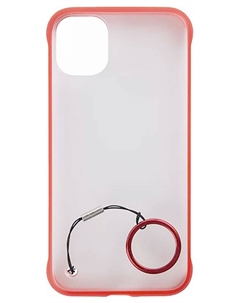 Защитный чехол Red Line Oslo, для iPhone 11 Pro Max, 6.5, красный, с кольцом Red line