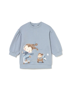 Вязаное платье regular fit 2921, синий Mayoral