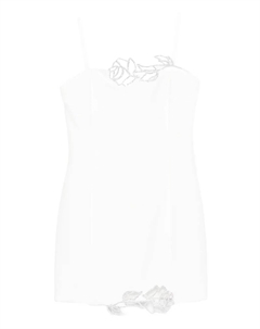 Платье Cady Rose с декором, белый Blumarine