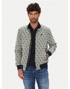 Бомбер regular fit M5YL04 WGUE0, синий Guess