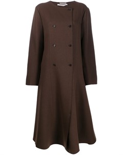 Cherevichkiotvichki расклешенное двубортное пальто s коричневый Cherevichkiotvichki