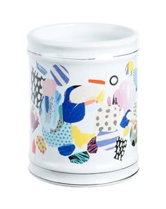 Стакан для зубных щеток Art FX-620-3 Белый Цветной Fixsen