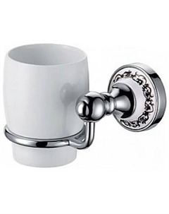 Стакан для зубных щеток Bogema FX-78506 Хром Белый Fixsen