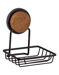 Мыльница Magic Wood FX-46009 Черная матовая Fixsen