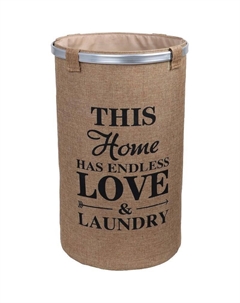 Корзина для белья Eco Style FX-1031B Бежевая Fixsen