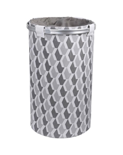 Корзина для белья Smart Style FX-1033A Серая Fixsen