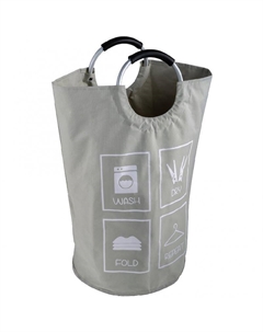 Корзина для белья FX-1011 Серая Fixsen