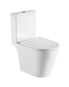 Унитаз компакт Бетта AQ1363B-00 с бачком и сиденьем Микролифт Aquatek