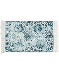 Коврик для ванной комнаты Vintage 80x50 FX-7000T Бирюзовый Fixsen