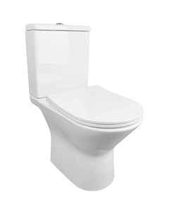 Унитаз компакт Fretta New AZ-1223B с бачком и сиденьем Микролифт Azario