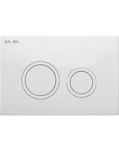 Клавиша смыва ErgoFit L I110101 Белая глянцевая Am.pm.