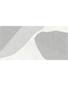 Керамический декор Caravan Blanco матовый обрезной OS\A365\48038R 40х80 Laparet