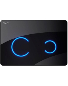 Клавиша смыва Touchless Pro I0450B38 Черная глянцевая Am.pm.