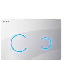 Клавиша смыва Touchless Pro I0450B01 Белая глянцевая Am.pm.