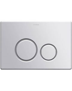 Клавиша смыва 649-CR Хром Boheme