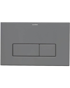 Клавиша смыва 669-GM Оружейная сталь Boheme