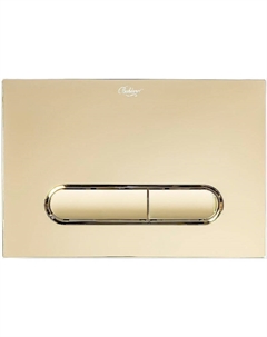 Клавиша смыва 667-G Золото Boheme