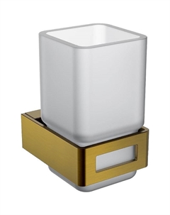 Стакан для зубных щеток Q 10944-BR Бронза Boheme