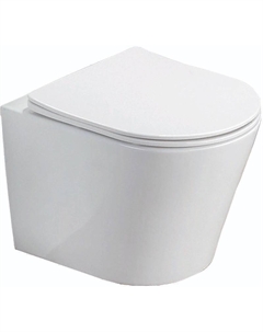 Унитаз Teramo AZ-0053 SP подвесной Белый с сиденьем Микролифт Azario