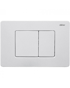 Клавиша смыва AC0120MW Белая матовая Abber