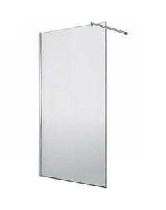 Душевая перегородка Abellia Walk-In 100 KTA_030P профиль Хром стекло прозрачное Deante