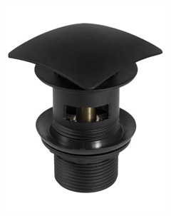 Донный клапан NHC_B11B click-clack Черный матовый Deante