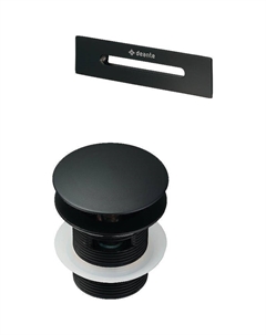 Донный клапан KYY_N10B click-clack Черный матовый Deante