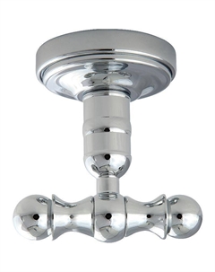 Двойной крючок Mirella 17243 Хром Migliore