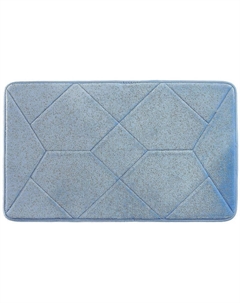 Коврик для ванной комнаты Basic 50х80 B24P580i12 Голубой Iddis