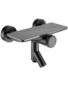 Смеситель для ванны Shelfy SHEBLBTi02WA Черный матовый Iddis