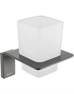 Стакан для зубных щеток Slide SLIGMG1i45 Графит Iddis