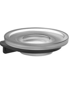 Мыльница NOABLG0i42 Черная матовая Iddis