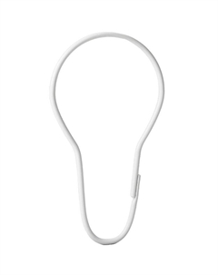 Кольца для штор RINMWT0i15 Белые Iddis