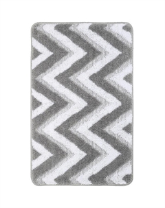 Коврик для ванной комнаты River 800х500 FX-5004K Серый Fixsen